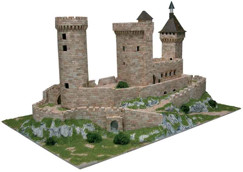 Aedes Ars Burg Chateaux de Foix Modellbau Gebäude