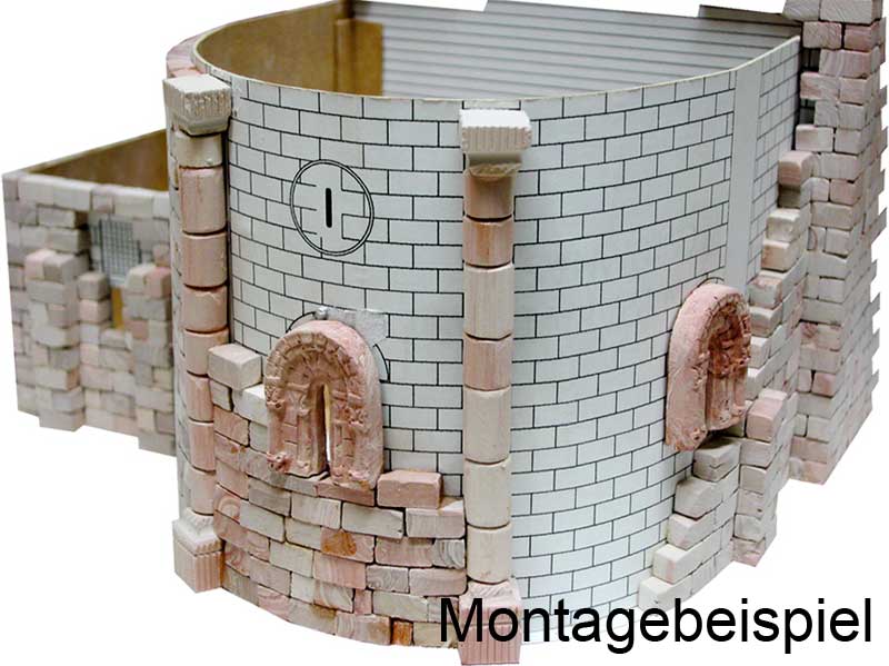 Aedes Ars Windmühle Molino de la Mancha Modellbau Gebäude