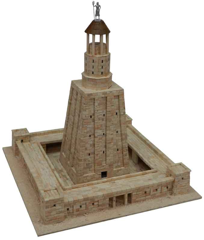 Aedes Ars Leuchturm von Alexandria Modellbau Gebäude