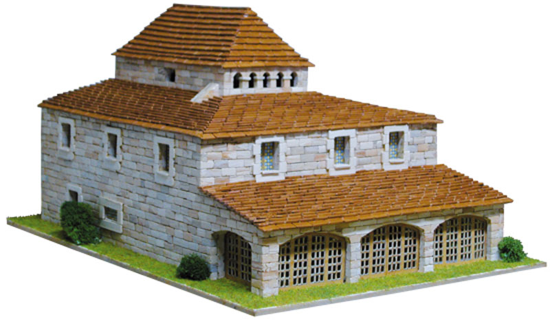 Aedes Ars 1405 Masia del Barca Modellbau Gebäude