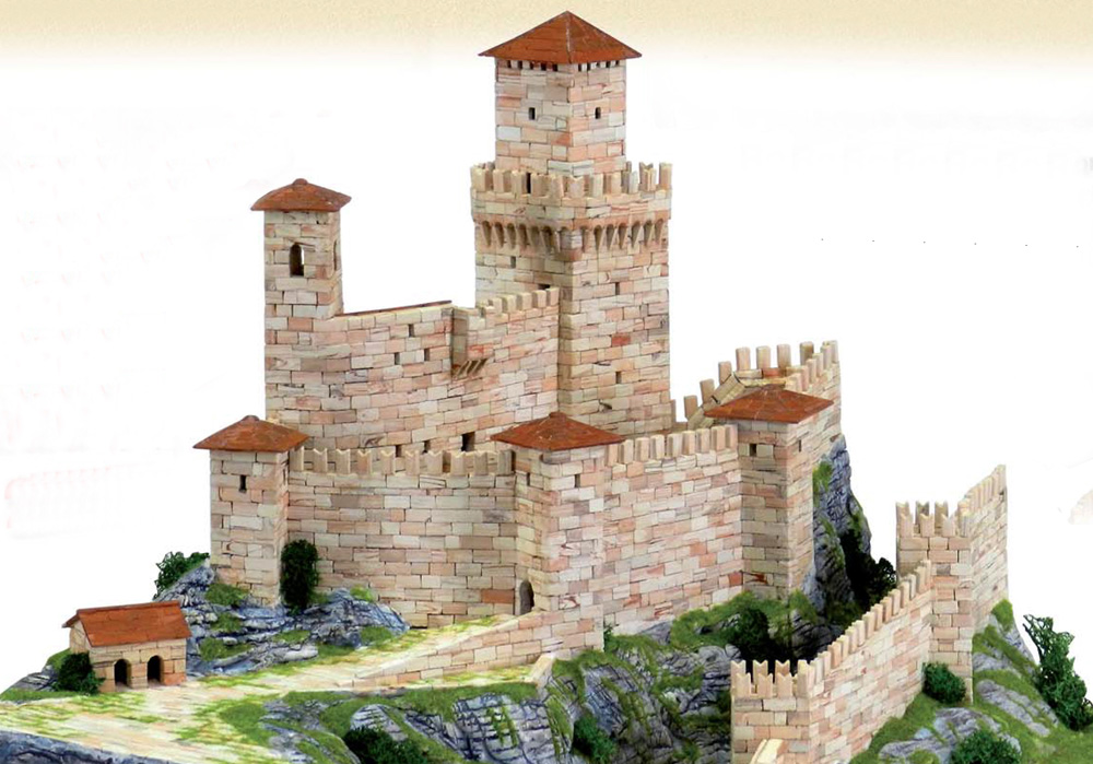 Aedes Ars 1015 Rocca Guaita Modellbau Burg