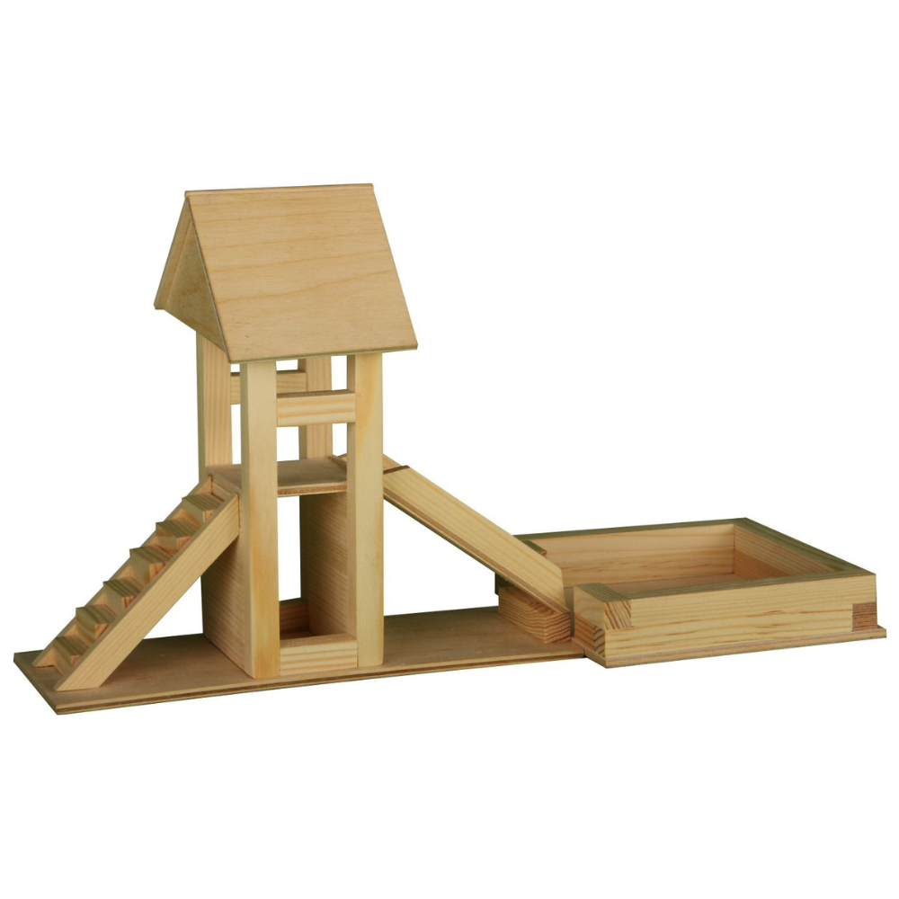 Walachia Modellbau-Set Spielplatz Holzmodellbau
