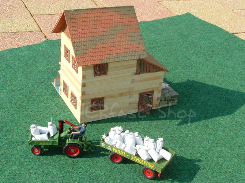 Walachia Modellbau-Set historische Wassermühle Holzmodellbau