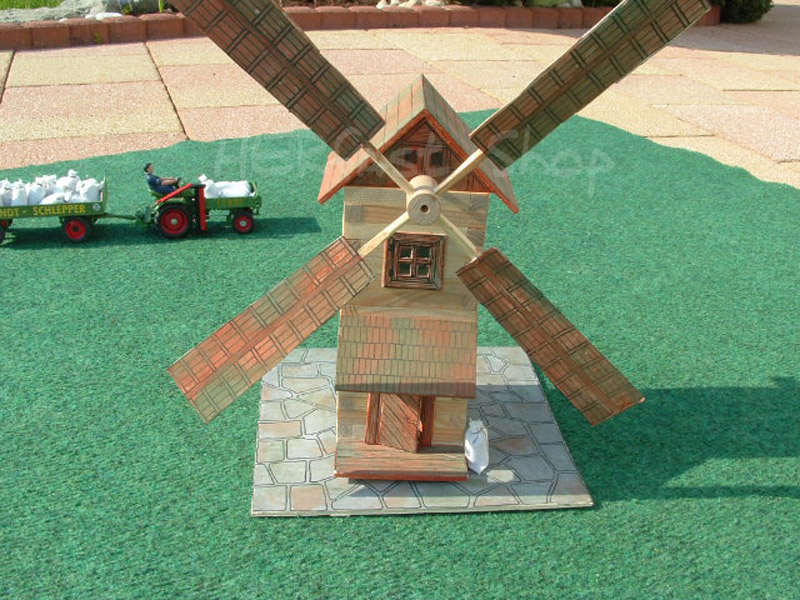 Walachia Modellbau-Set historische Windmühle Holzmodellbau