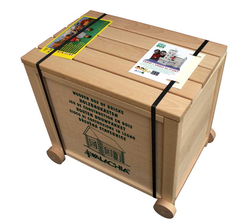 Walachia Holzbaukasten Vario Box 450 Teile