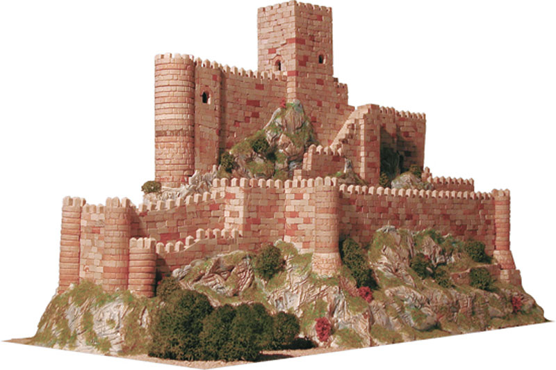 Aedes Ars 1006 Burg Castillo de Almansa Modellbau Gebäude