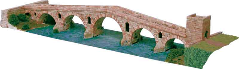 Aedes Ars Brücke Puente de Reina Modellbau Gebäude