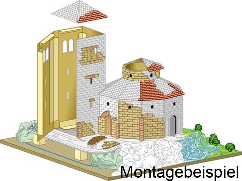 Aedes Ars 1003 Burg Castillo de Fuensaldana Modellbau Gebäude